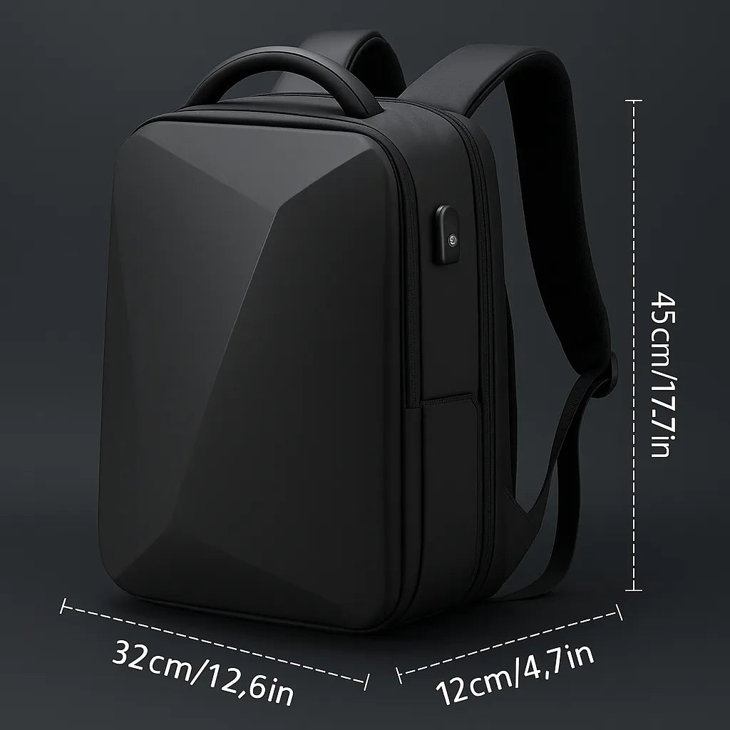 Sac à dos professionnel – Design urbain minimaliste avec port USB et serrure TSA