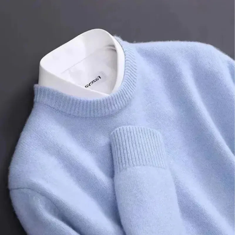 Pull homme en laine – Style minimaliste et élégant