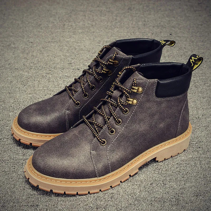 Bottes homme imperméables – Design robuste pour l’hiver