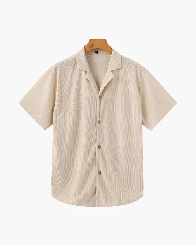 Ensemble Riviera en Velours Côtelé – Élégance Old Money