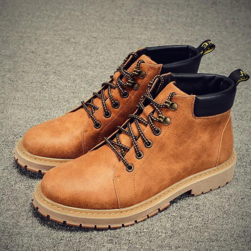 Bottes homme imperméables – Design robuste pour l’hiver