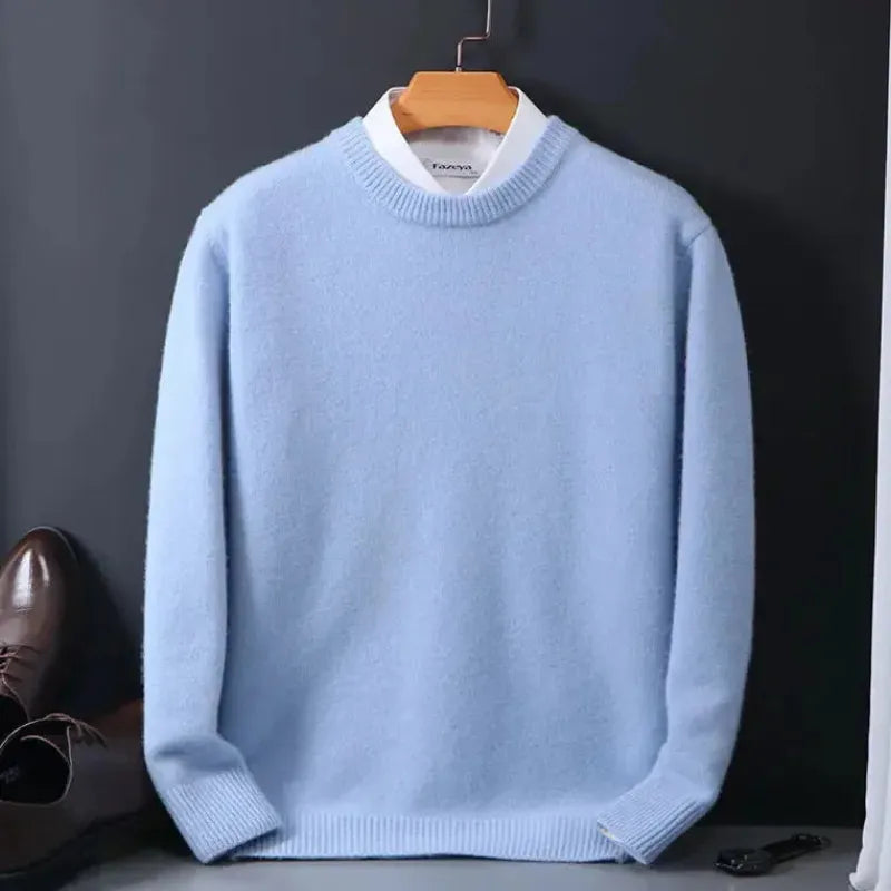Pull homme en laine – Style minimaliste et élégant