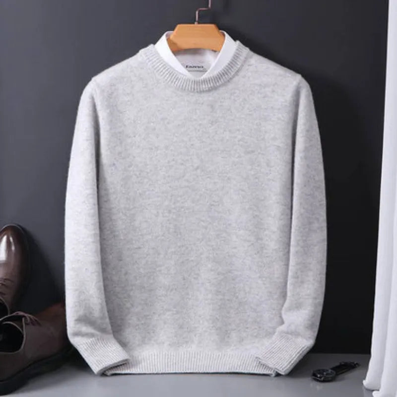 Pull homme en laine – Style minimaliste et élégant