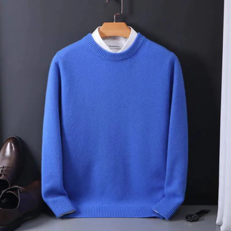 Pull homme en laine – Style minimaliste et élégant